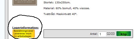 lagerstatus