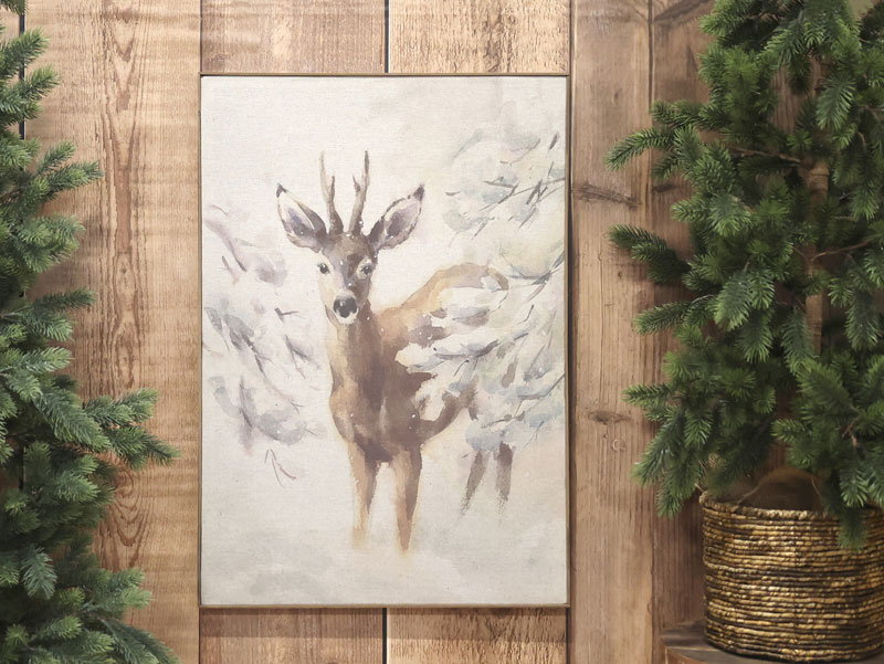 Canvas Rådjur Natur