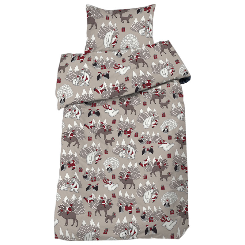 Vintertid Påslakanset Spjälsäng Linne