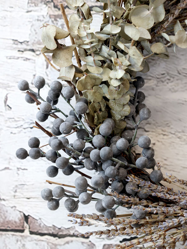 Fleurkrans Bär Lavendel Eukalyptus Natur