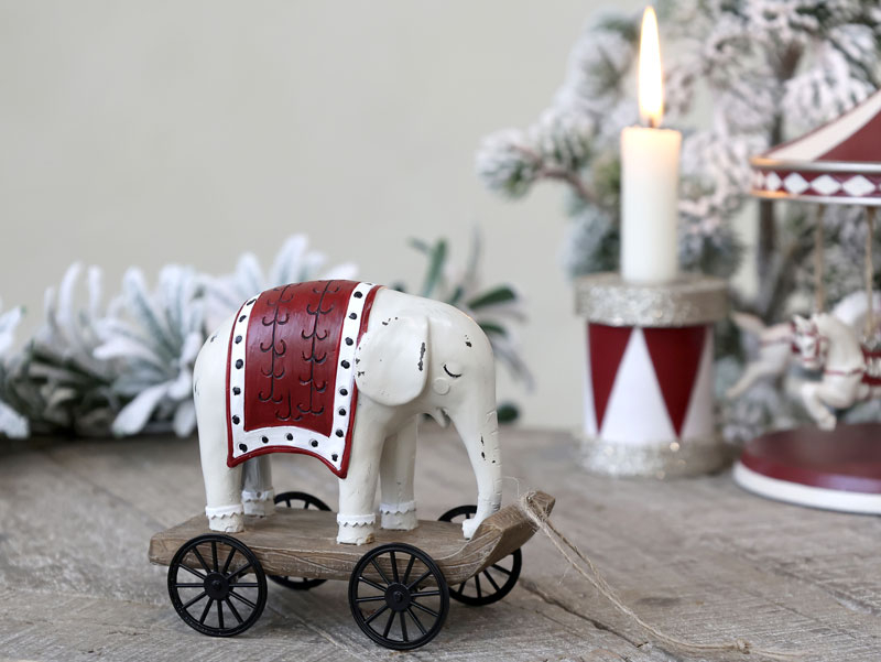Juldekoration Vintage Elefant