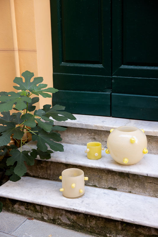 Arlo Vas Beige/Gul