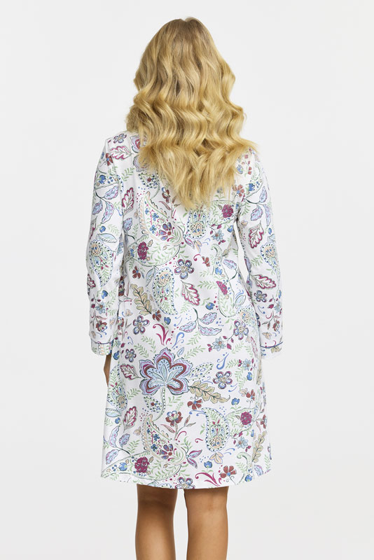 Evelyn Nattlinne Vit/Blå