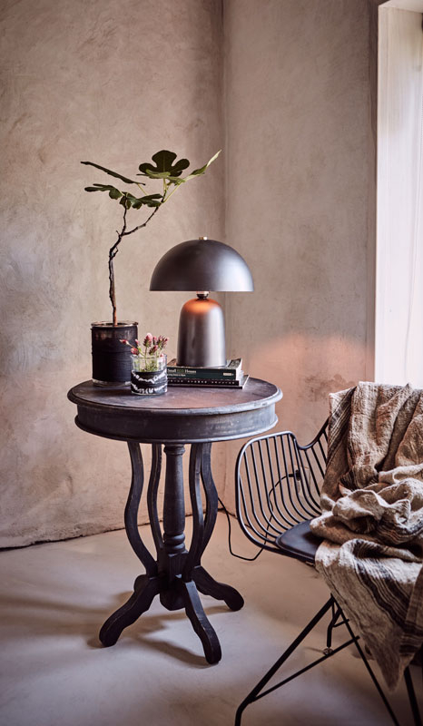 Fungi Bordslampa Mörkgrå