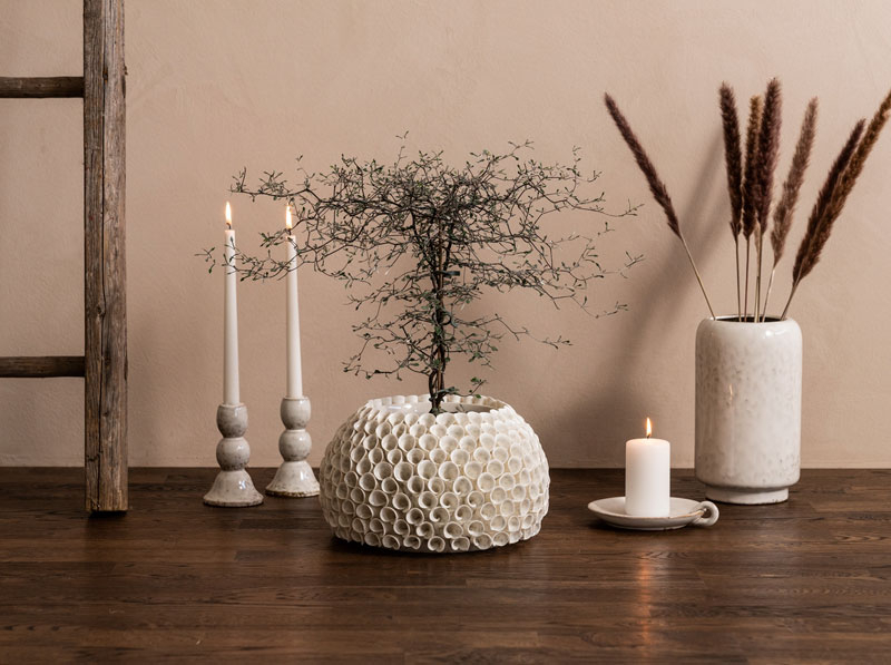 Hilma Ljusstake Creme