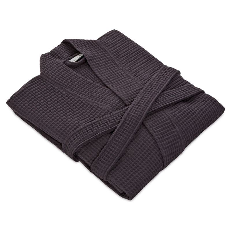 Våffelpiké Kimono Grå