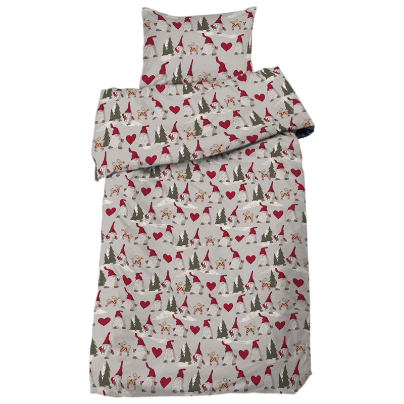 Noel Påslakanset Linne/Röd