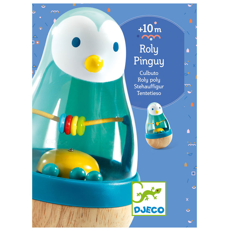 Pingvin Vippleksak Blå