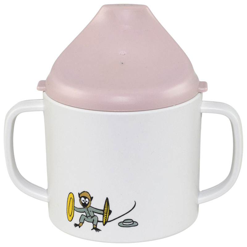 Pippi Cirkus Spillfri Mugg Rosa