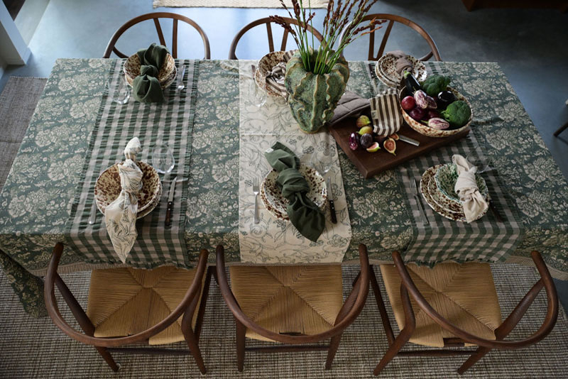 Sonia Duk Mörkgrön