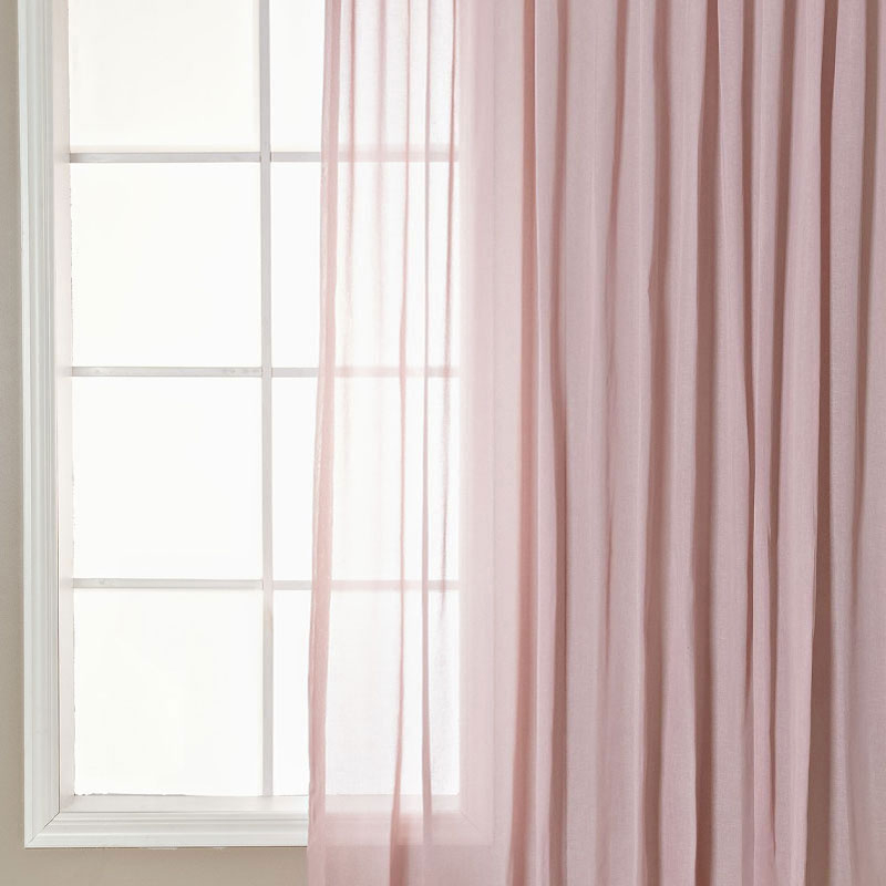 Viska Gardinlängd Rosa