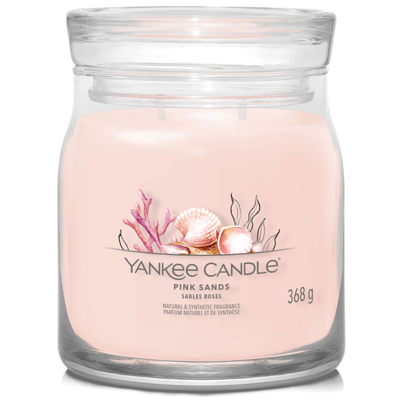 Yankee Candle Candle, Pink Sands - 1 candle, 10 oz