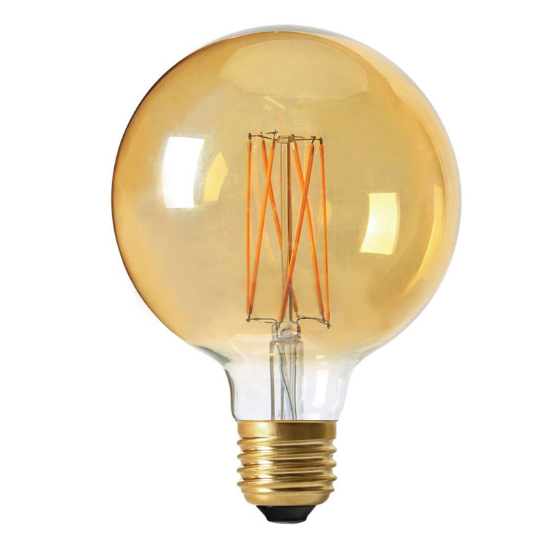 PR Home Elect Globe LED-Lampa Guld - Köp före kl 15.00 skickas idag
