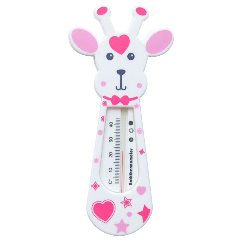 Ceba Baby Giraff Badtermometer Rosa