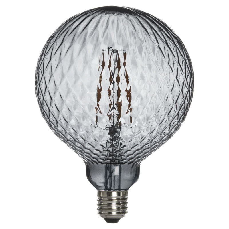 PR Home Globe LED-Lampa Kristall Grå - Köp före kl 15.00 skickas idag