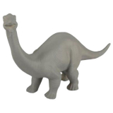 Brontosaurus Dinosaurie Prydnad Grå