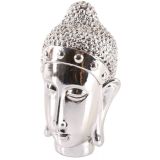 Buddha Huvud Silver