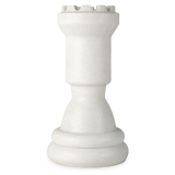 Chess Queen Bordslampa Vit