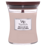 WoodWick Doftljus WoodWick Vanilla & Sea Salt Medium
