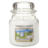 Yankee Candle Doftljus Yankee Candle Clean Cotton Medium