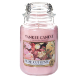 Yankee Candle Doftljus Yankee Candle Fresh Cut Roses Stor