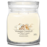 Doftljus Yankee Candle Soft Wool & Amber Signature