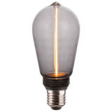 Edge LED-lampa Edison Smoky