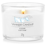 Filled Votive Yankee Candle Clean Cotton