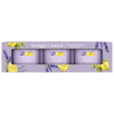 Filled Votive Yankee Candle Lemon Lavender 3-Pack