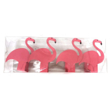 Flamingo Dukklämma Rosa 4-Pack