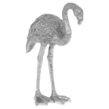 Gilbert Flamingo Prydnad Silver Mellan