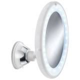Flexy Spegel Lampa Vit Förstoring x5
