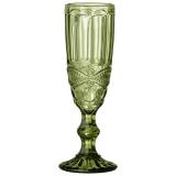 Florie Champagneglas Grön 4-Pack