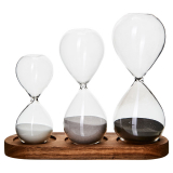 Globetrotter Timglas Glas 3-Set