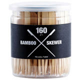 Grillspett Bambu Korta 160-Pack