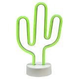 Kaktus Bordslampa LED Grön