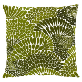 Arvidssons Textil Korall Kuddfodral Grön