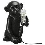 Lampa Banana Monkey Svart/Silver