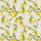 Lemons Textilvaxduk Gul