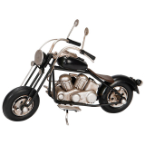 Motorcykel Prydnad Metall Svart