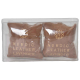 Nordic Leather Doftpåse Lavender Brun 2-Pack