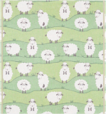 Sheep Babyfilt Grön