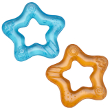 Stjärna Bitleksak Vatten Blå/Orange 2-Pack