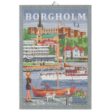 Svenska Städer Kökshandduk Borgholm