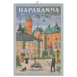 Svenska Städer Kökshandduk Haparanda