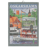 Svenska Städer Kökshandduk Oskarshamn