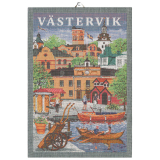 Svenska Städer Kökshandduk Västervik