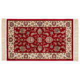 KM Carpets Teheran Bidjar Matta Röd 50x80
