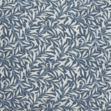 Willow Vaxduk Textil Vit/Mörkblå