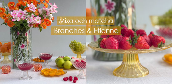Mixa och matcha Branches och Etienne
